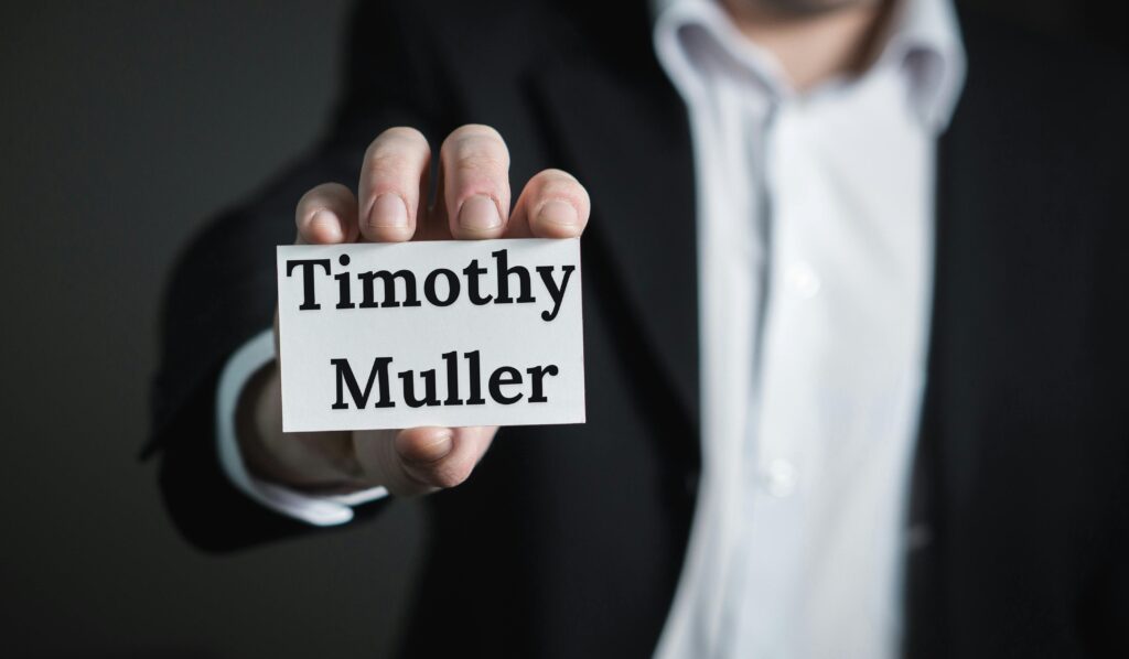 Timothy Muller Fort Worth Texas