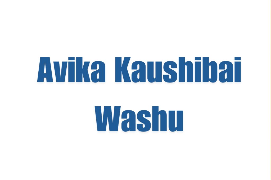 Avika Kaushibai Washu