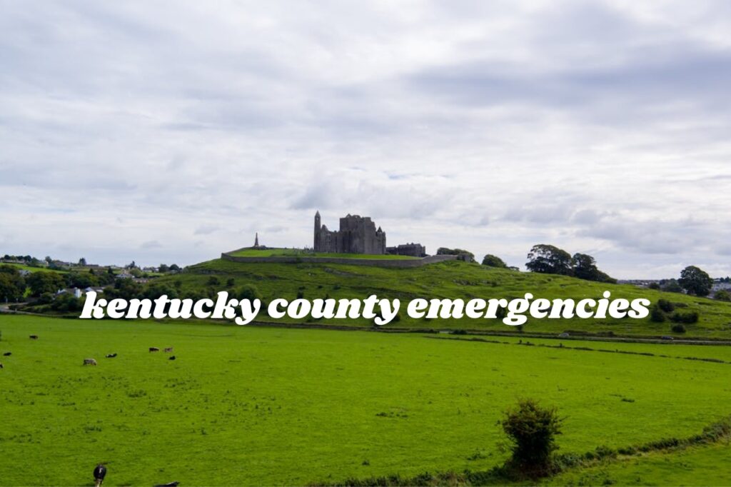 kentucky county emergencies