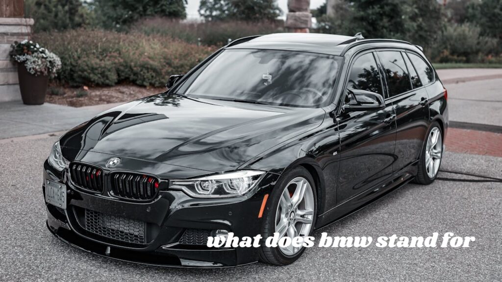 what does bmw stand for